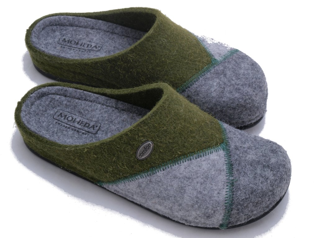 Köp Moheda Ulltoffel Apollo Green / grey på MittPlagg.se