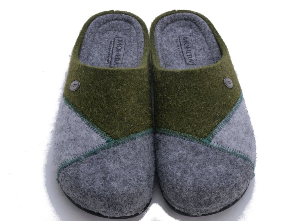 Kp Moheda Ulltoffel Apollo Green / grey p MittPlagg.se